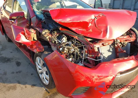 2015 Toyota Corolla Le from USA, damaged, VIN 5YFBURHE9FP351473